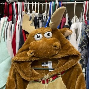 Christmas Reindeer full Body Suit